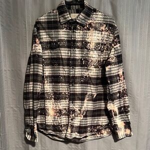 JACHS Plaid Flannel Shacket